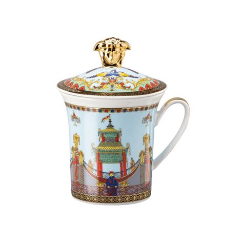 versace rosenthal marco polo milchkaffee tasse|rosenthal 30 years versace.